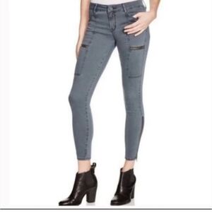 Pistola Revolve Gray Cargo Skinny Jeans Size 26
